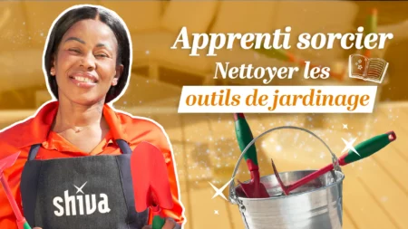 Nettoyer les outils de jardin