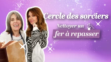 3 étapes pour nettoyer votre fer à repasser