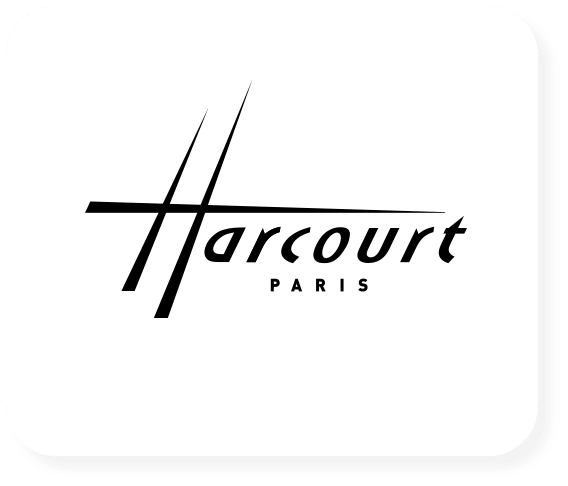 Logo Shiva x Harcourt : Un partenariat audacieux